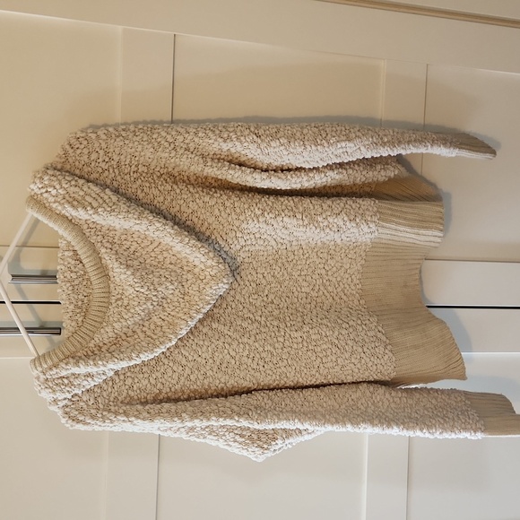 Pol Cream Hooded Sweatshirt Soft Knit One Size - Picture 3 of 5